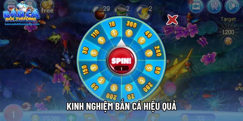 Kinh nghiệm bắn cá hiệu quả